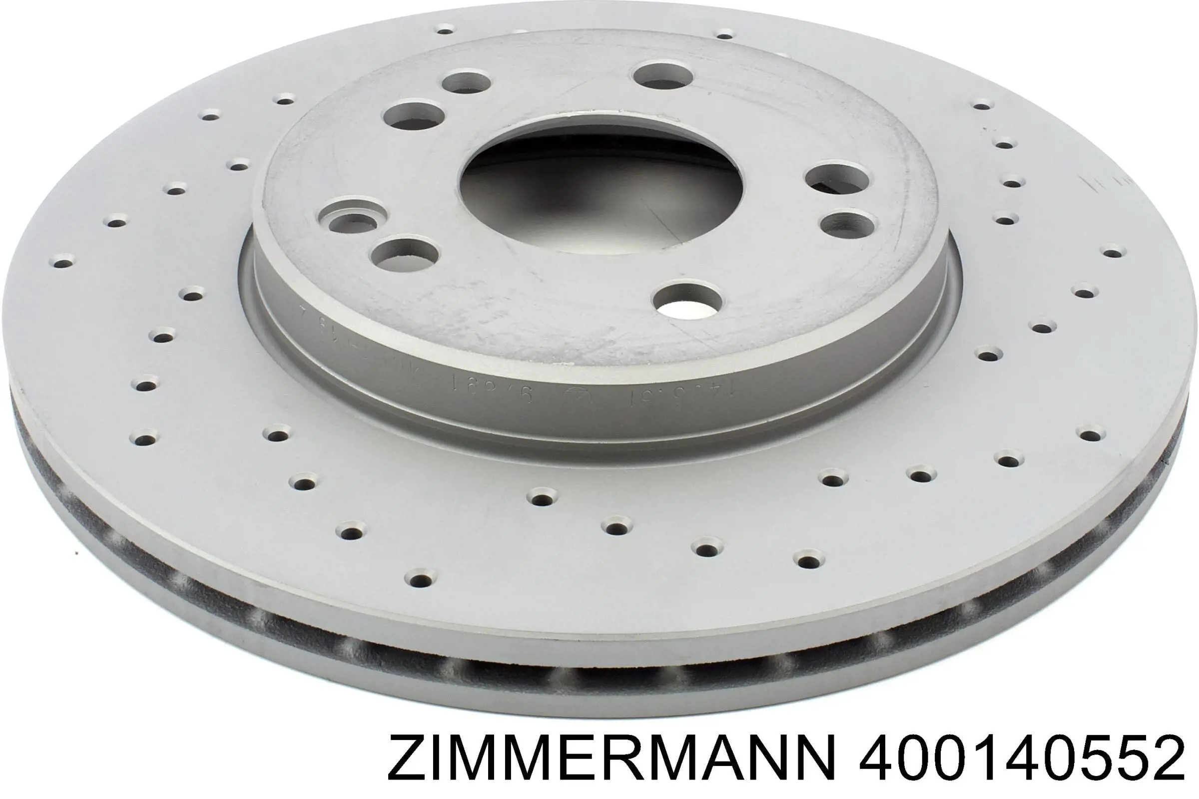 400140552 Zimmermann диск тормозной передний