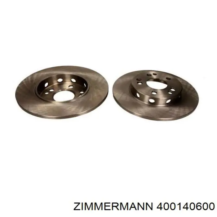 400140600 Zimmermann Диск тормозной передний