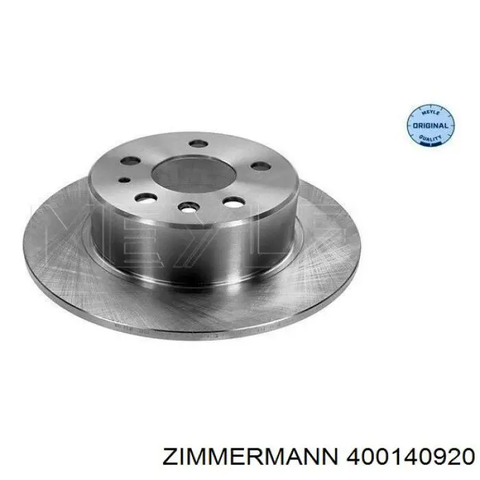 Купить 400140920 Zimmermann Диск тормозной задний