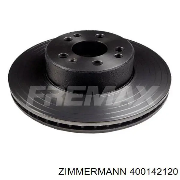 Передние тормозные диски 400142120 Zimmermann