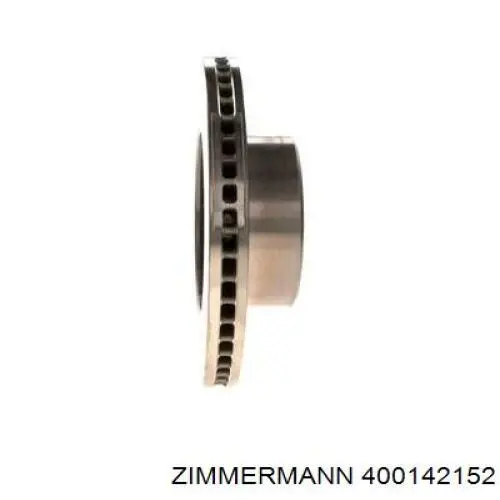 400142152 Zimmermann Диск тормозной передний