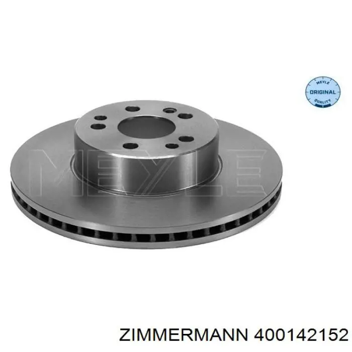 Тормоз дисковый передний Zimmermann 400142152 цена, от 138.48 USD