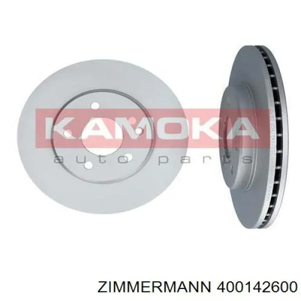 400142600 Zimmermann диск тормозной передний