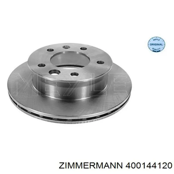 400144120 Zimmermann диск тормозной передний