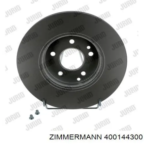 400144300 Zimmermann Диск тормозной передний