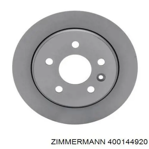 Купить 400144920 Zimmermann Диск тормозной задний