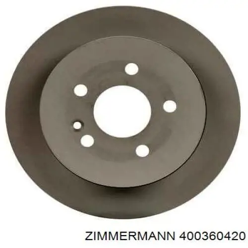 Задний дисковый тормоз Zimmermann 400360420