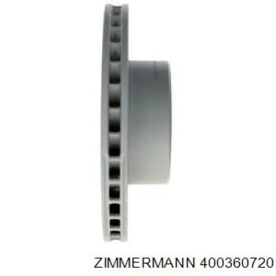 Передний тормозной диск Zimmermann 400360720