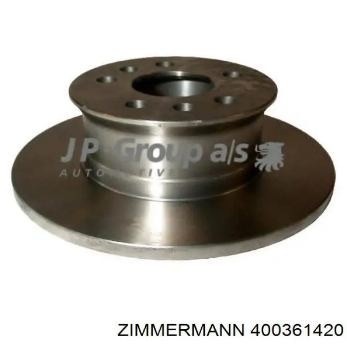 Передние тормозные диски 400361420 Zimmermann