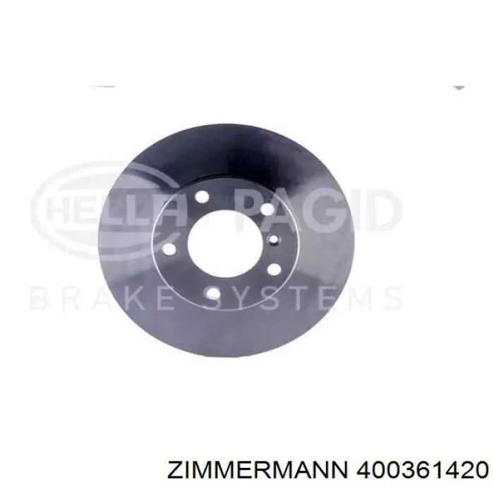 Купить 400361420 Zimmermann Ротор тормозной