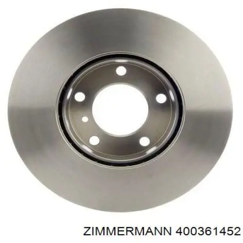 Передние тормозные диски 400361452 Zimmermann