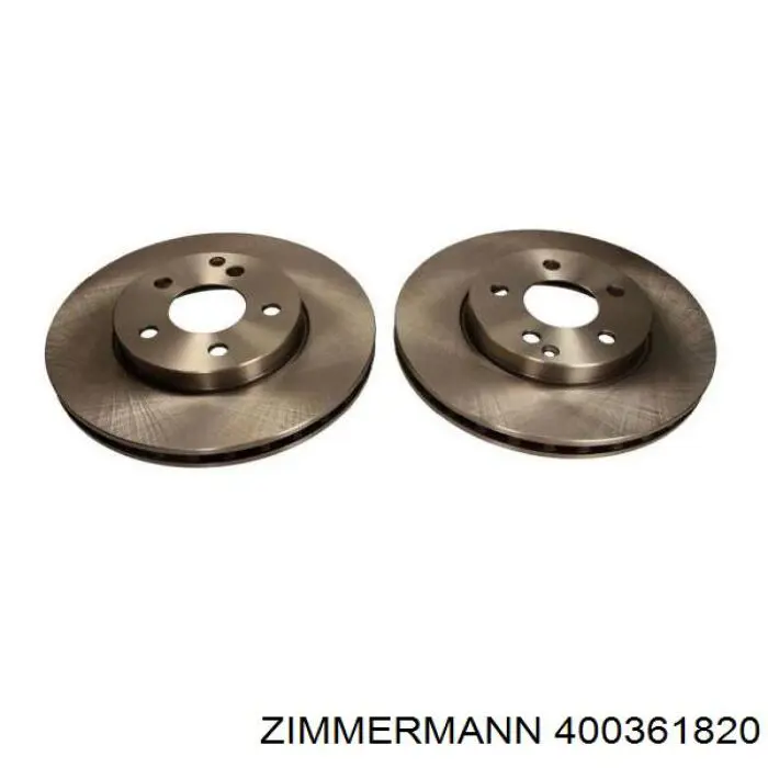 Передний тормозной диск Zimmermann 400361820
