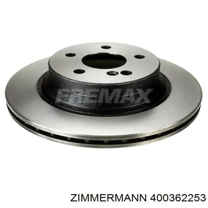 Купить 400362253 Zimmermann Диск тормозной задний