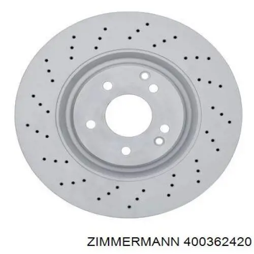 Тормоз дисковый передний Zimmermann 400362420 цена, от 73.65 USD