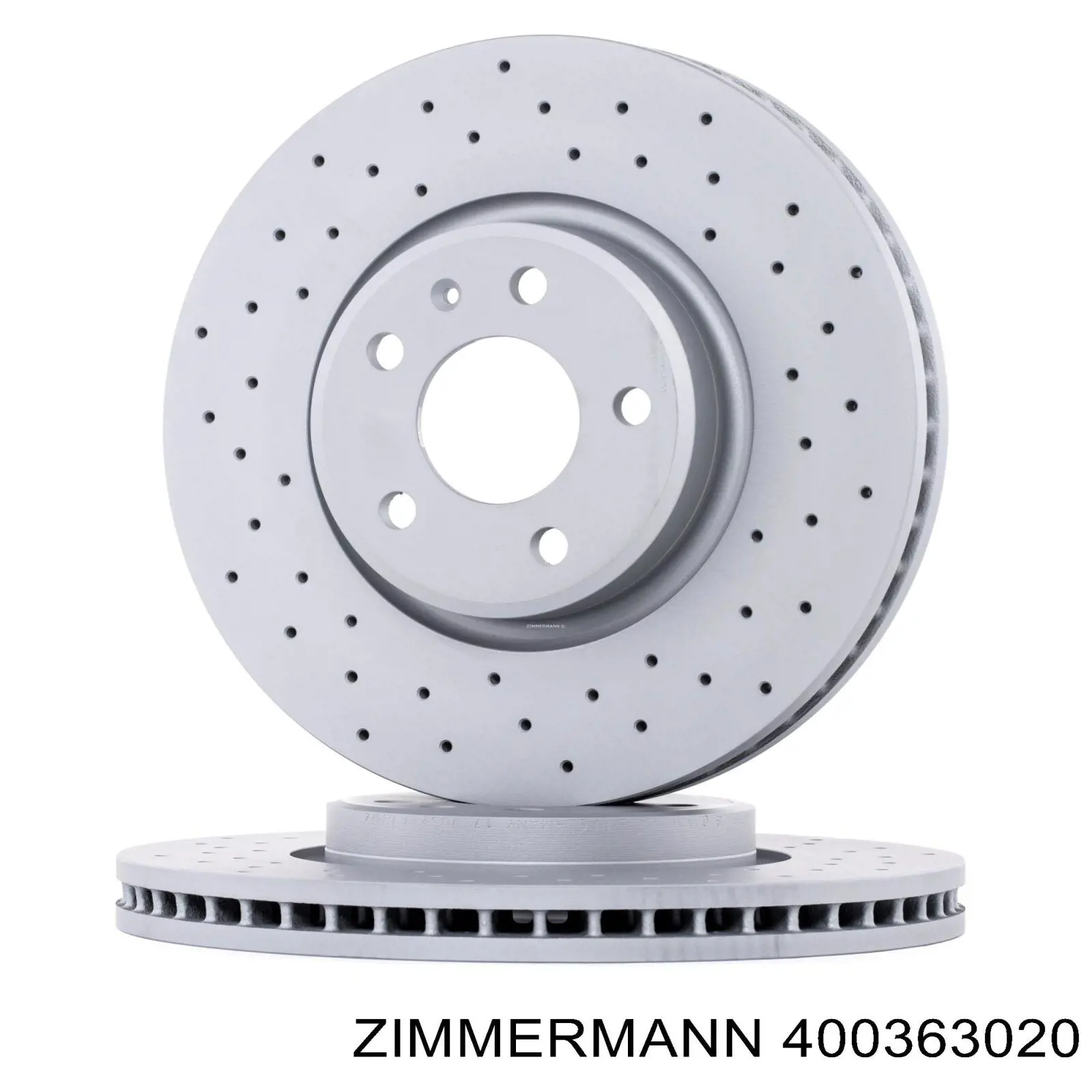 Тормоз дисковый передний Zimmermann 400363020 цена, от 89.68 USD