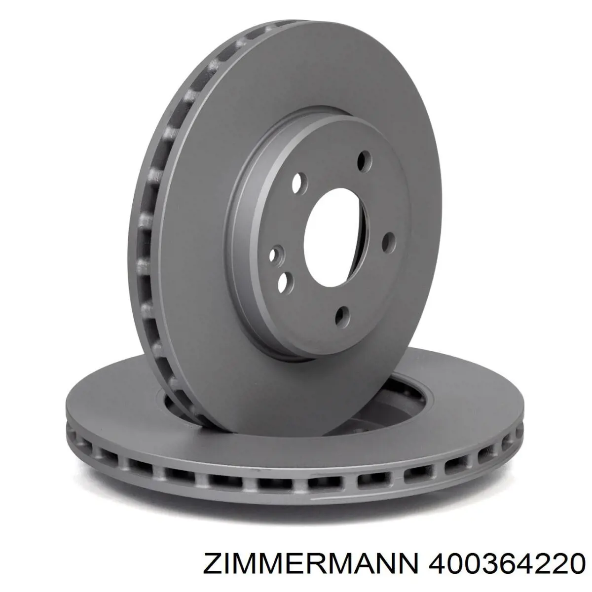 400364220 Zimmermann диск тормозной передний