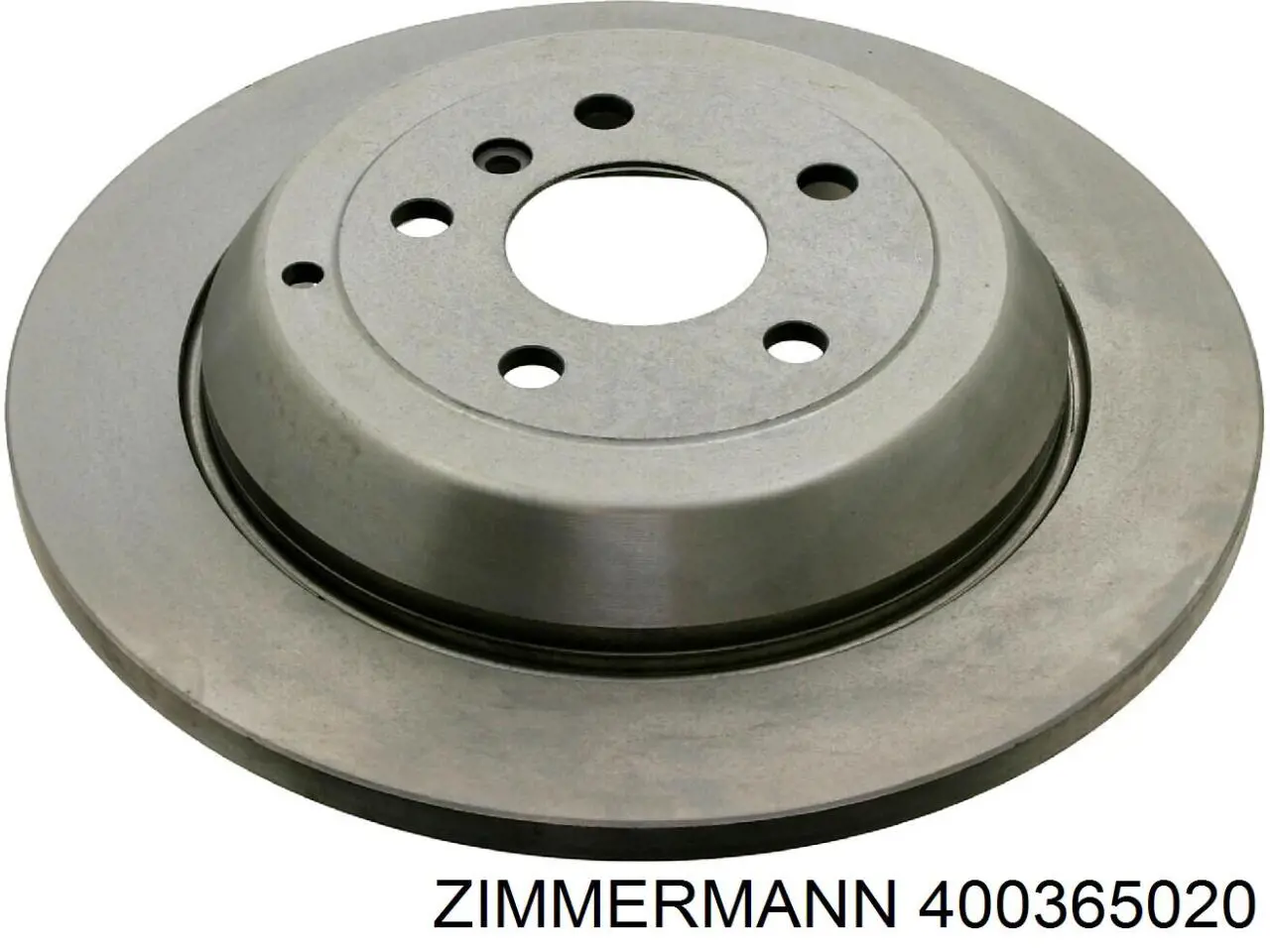 Купить 400365020 Zimmermann Диск тормозной задний