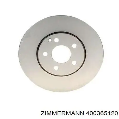 Передние тормозные диски 400365120 Zimmermann