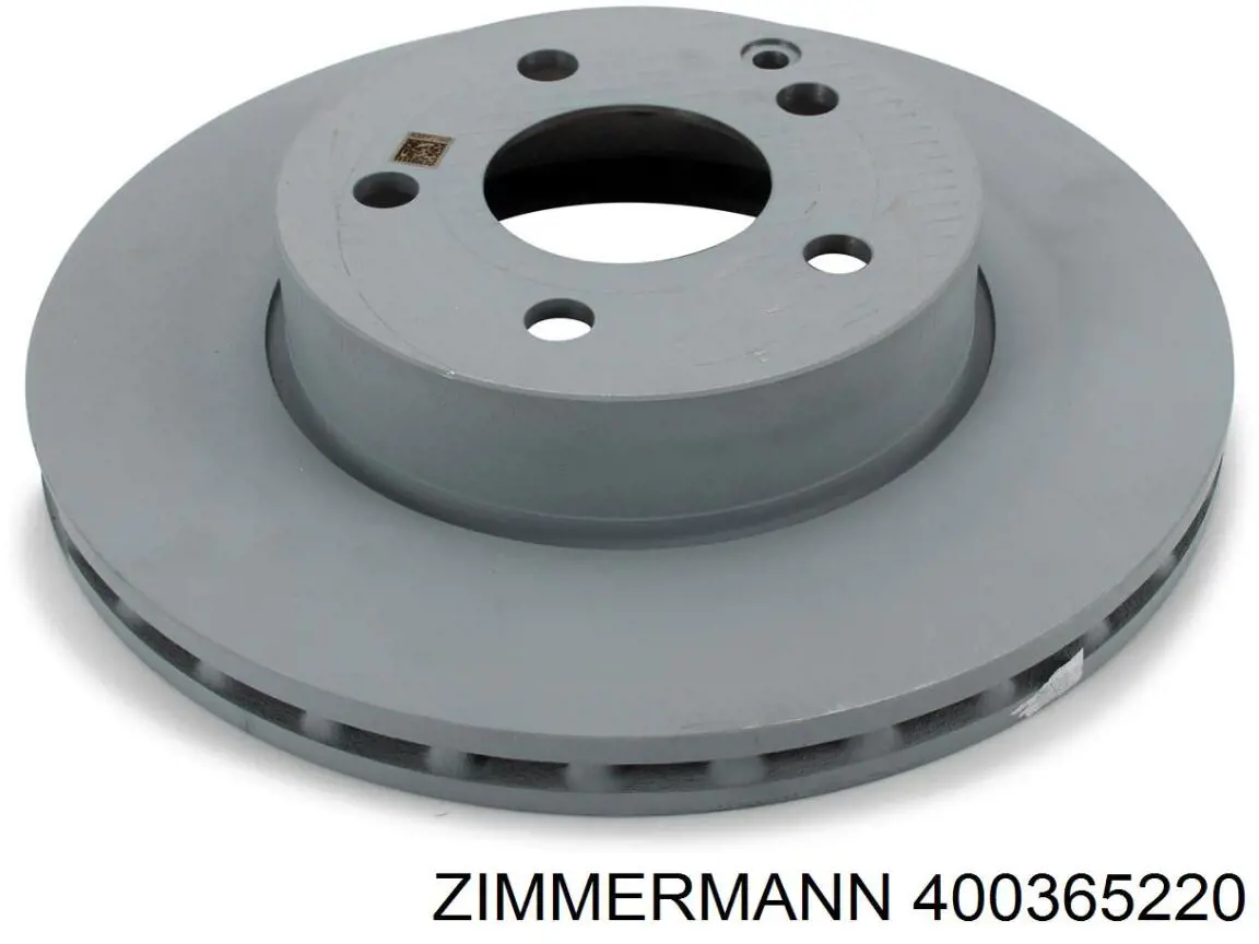 400365220 Zimmermann Диск тормозной передний