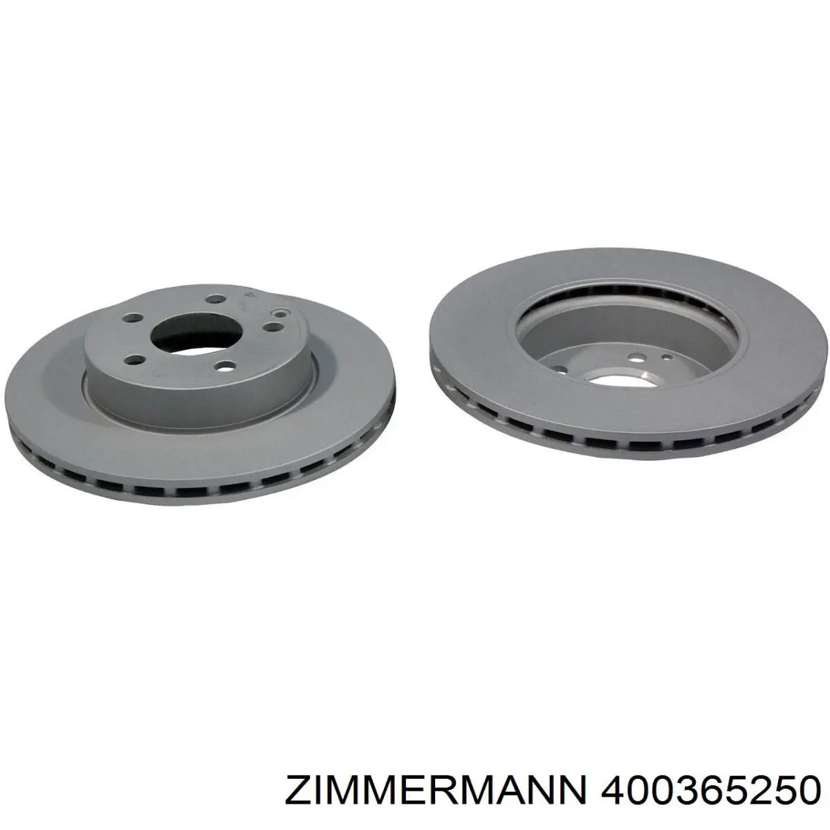 Тормоз дисковый передний Zimmermann 400365250 цена, от 54.55 USD