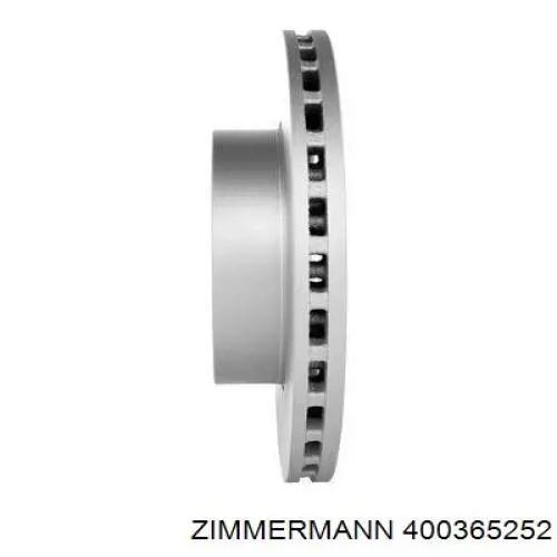 400365252 Zimmermann Диск тормозной передний