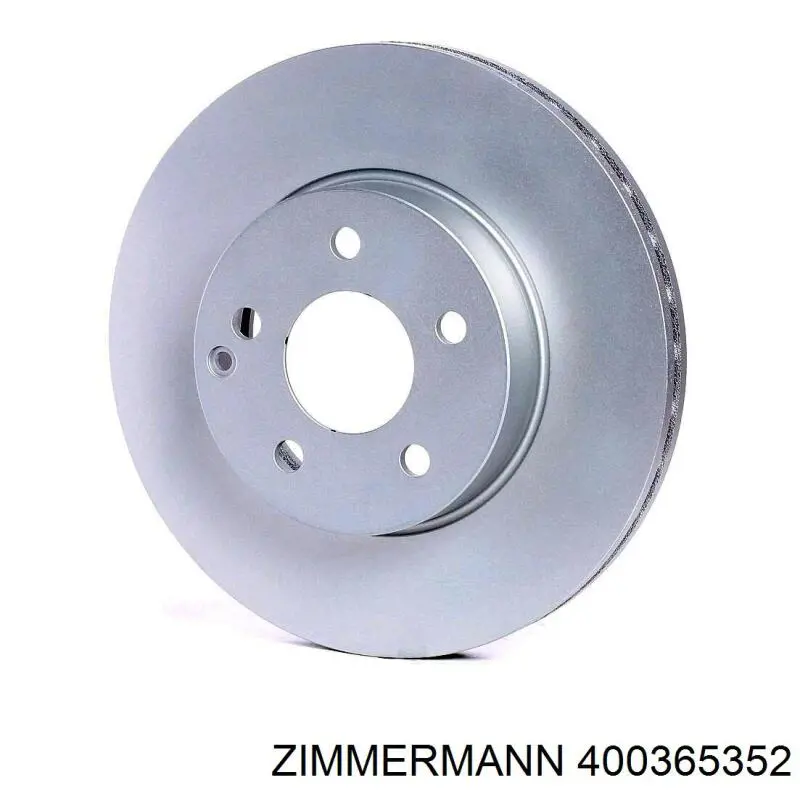Передние тормозные диски 400365352 Zimmermann