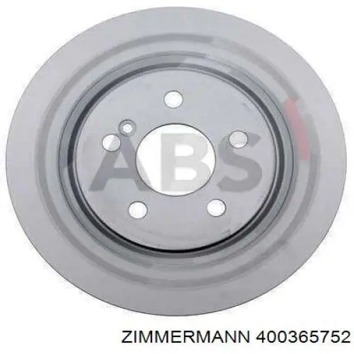 Тормозные диски 400365752 Zimmermann