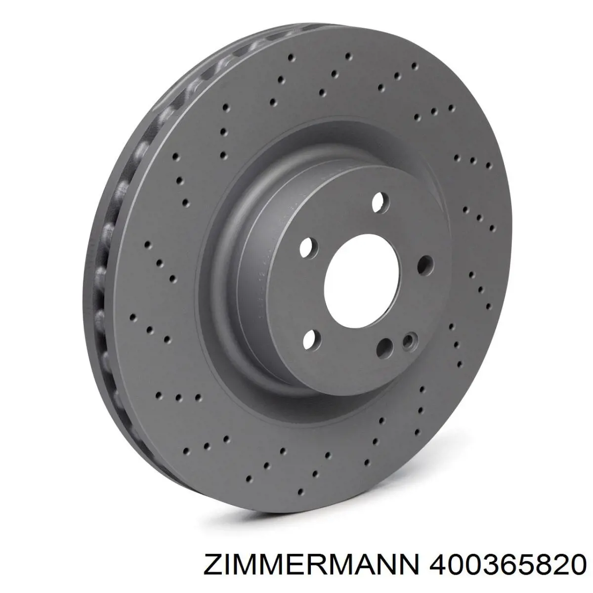 Передний тормозной диск Zimmermann 400365820