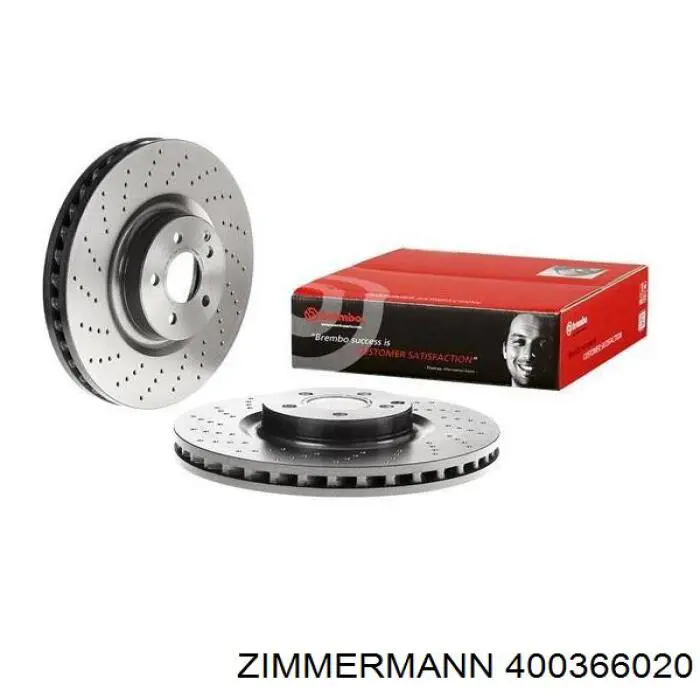 Купить 400366020 Zimmermann Ротор тормозной
