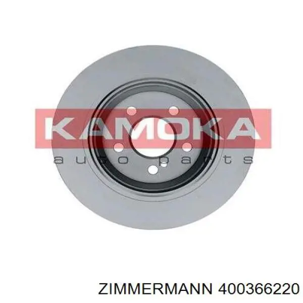 Купить 400366220 Zimmermann Диск тормозной задний