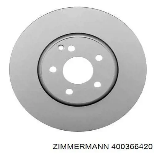 Купить 400366420 Zimmermann Ротор тормозной