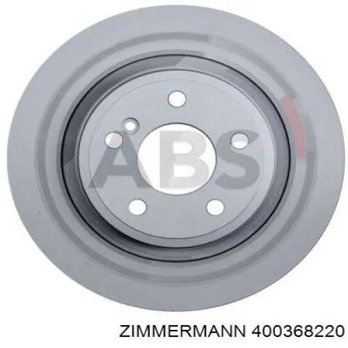 Тормозные диски 400368220 Zimmermann