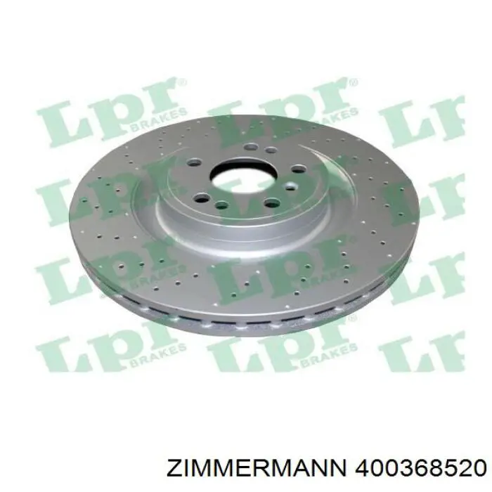 Передний тормозной диск Zimmermann 400368520