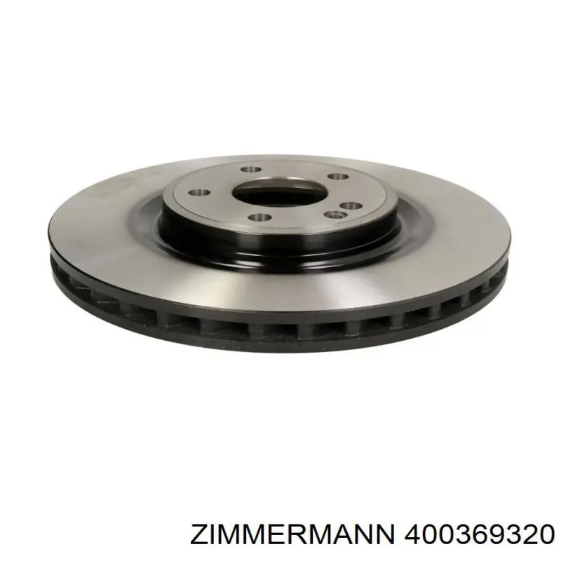 Передние тормозные диски 400369320 Zimmermann