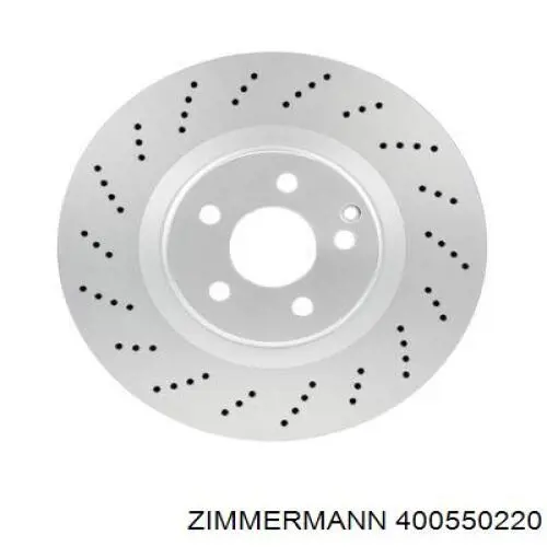 Передние тормозные диски 400550220 Zimmermann