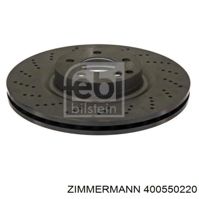 Купить 400550220 Zimmermann Ротор тормозной