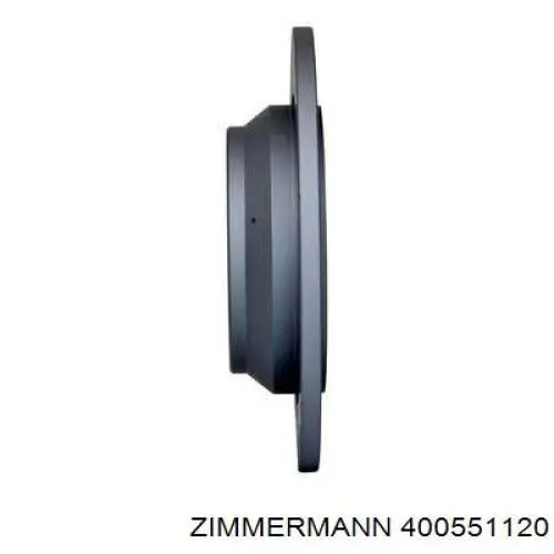 Тормозные диски 400551120 Zimmermann