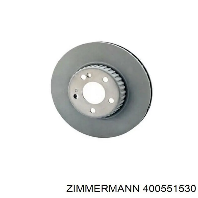 400551530 Zimmermann диск тормозной передний