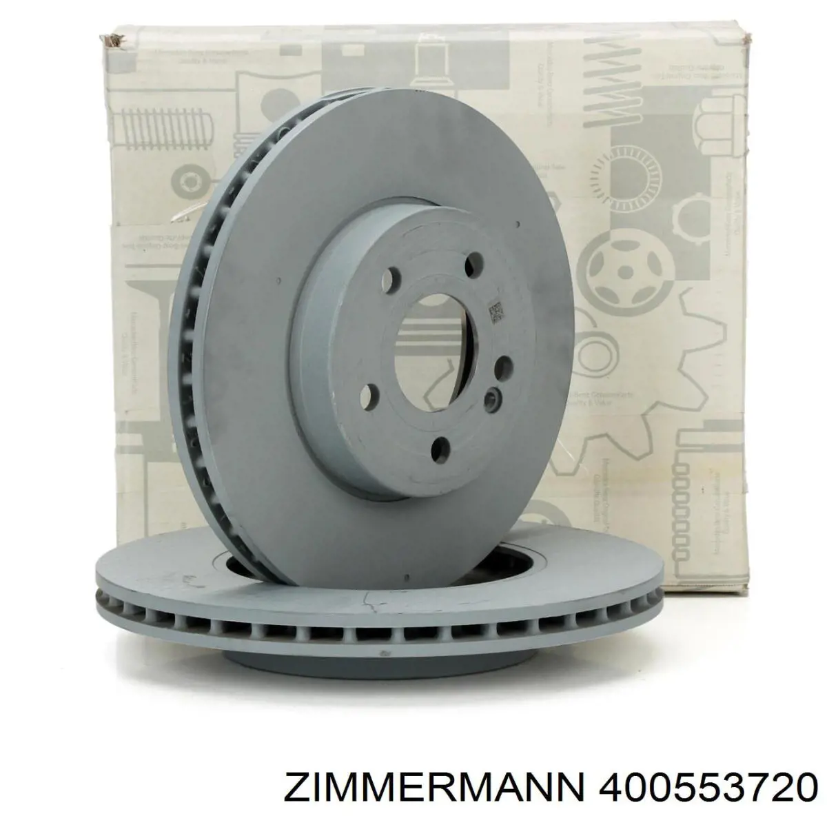 Тормоз дисковый передний Zimmermann 400553720 цена, от 67.41 USD