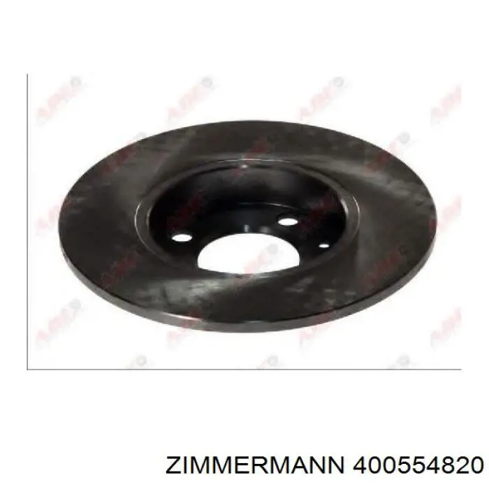 Тормоз дисковый передний Zimmermann 400554820 цена, от 226.04 USD