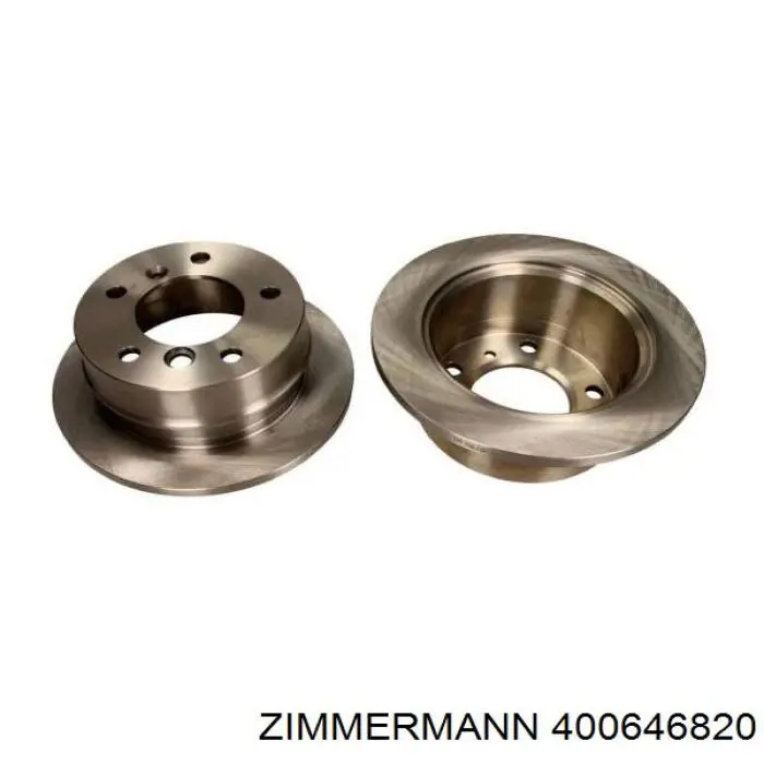 Задний тормозной диск Zimmermann 400646820 цена, от 40.42 USD