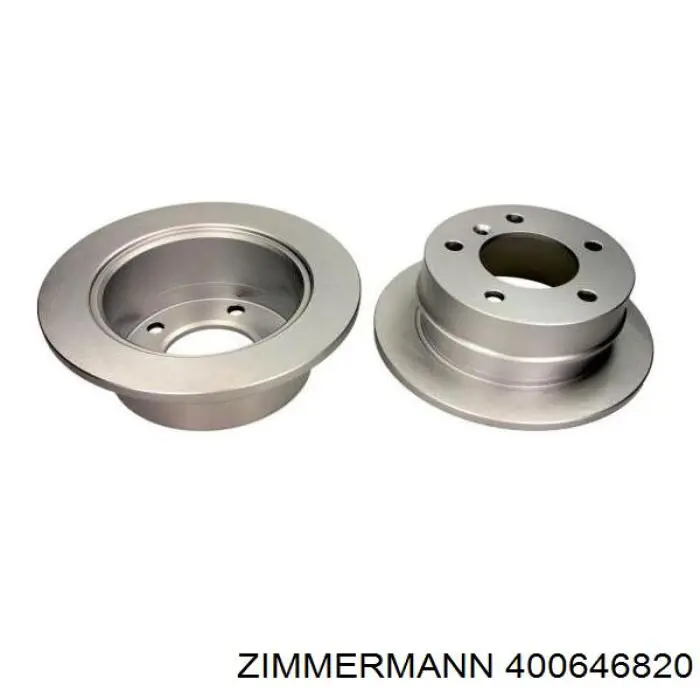 Купить 400646820 Zimmermann Диск тормозной задний