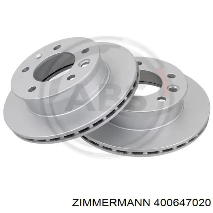 Купить 400647020 Zimmermann Ротор тормозной