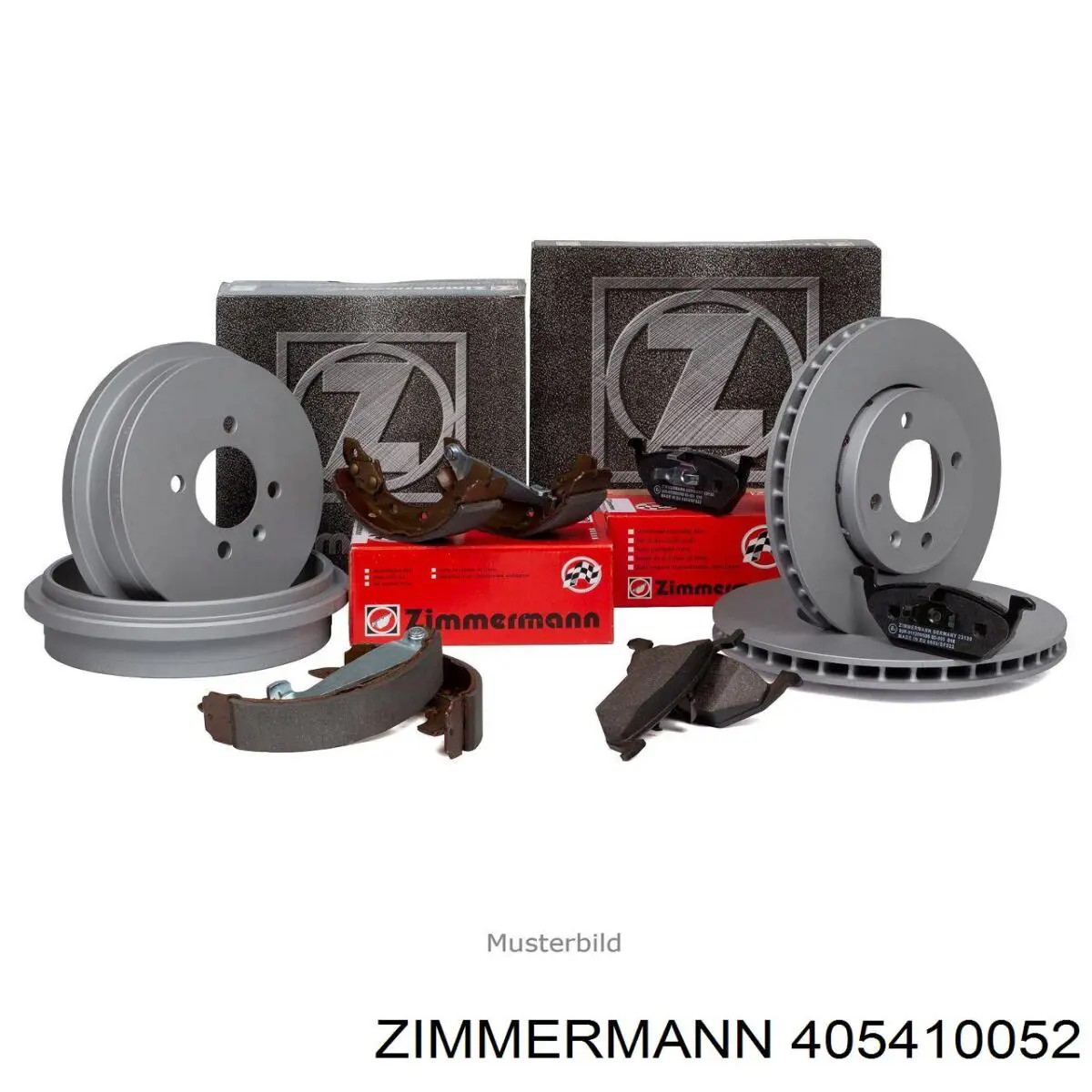 Купить 405410052 Zimmermann Ротор тормозной