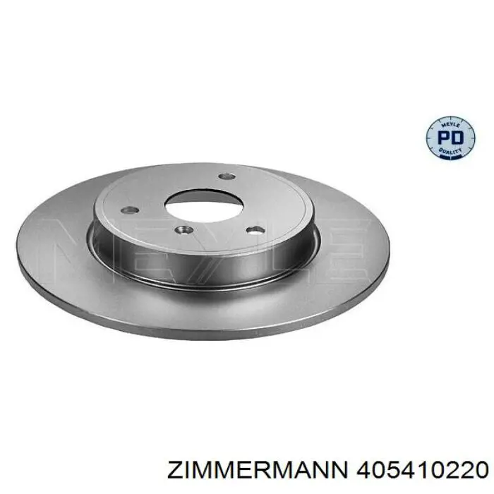Тормоз дисковый передний Zimmermann 405410220 цена, от 40.53 USD