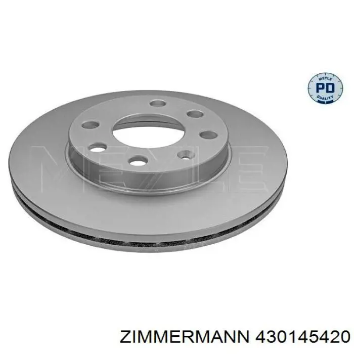 Тормоз дисковый передний Zimmermann 430145420 цена, от 40.09 USD