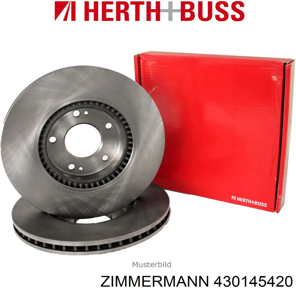 Передний тормозной диск Zimmermann 430145420