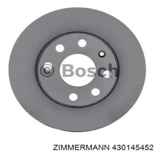 Тормоз дисковый передний Zimmermann 430145452 цена, от 29.15 USD
