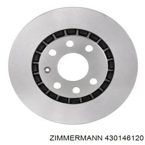 Тормоз дисковый передний Zimmermann 430146120 цена, от 30.90 USD