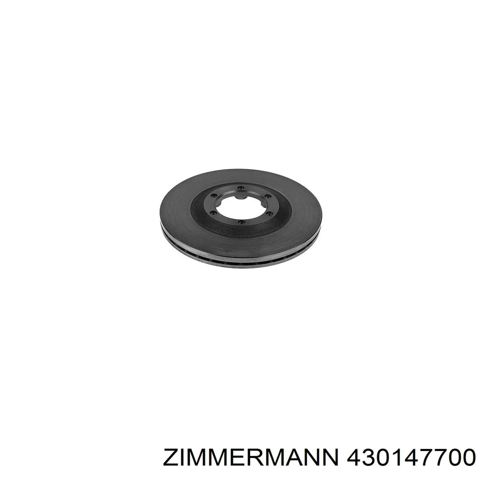 Передние тормозные диски 430147700 Zimmermann